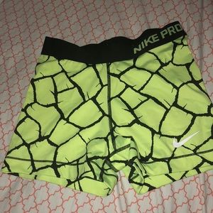 Nike pro compression shorts
